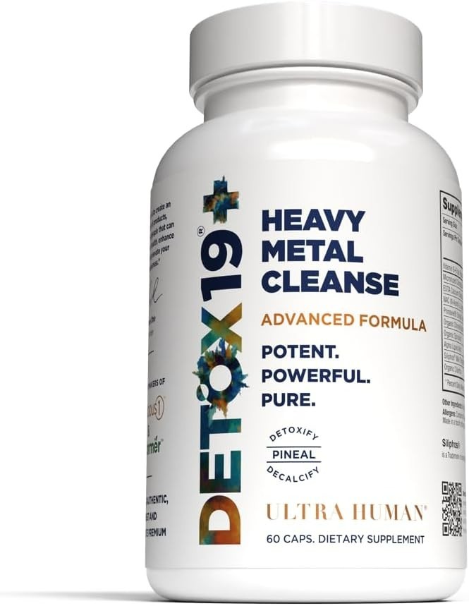 Ultra Human Daily Wellness Support – Heavy Metal Detox Cleanse, with Zeolite…