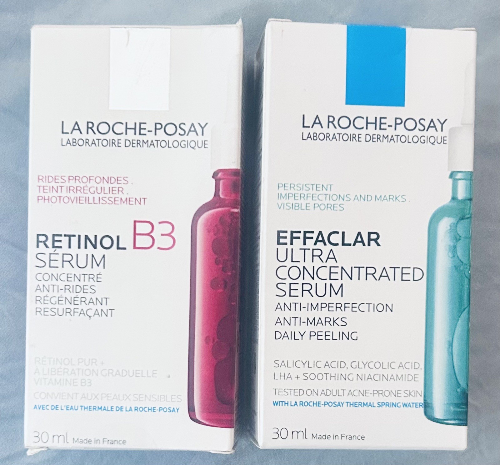 La Roche-Posay Retinol B3 Serum 30 ml + Effaclar Ultra Concentrated Serum 30 ml
