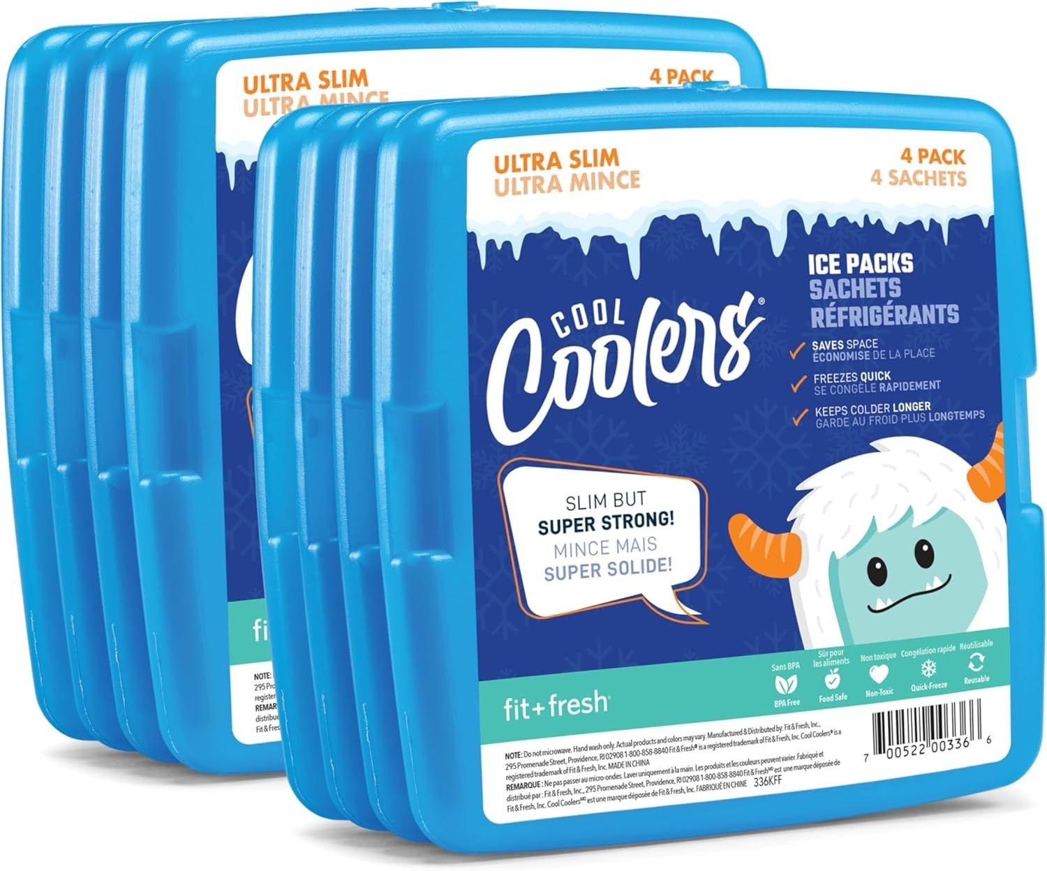 Durable & Lightweight Cool Coolers Blue Ice Packs – Perfect for Picnic & Camping