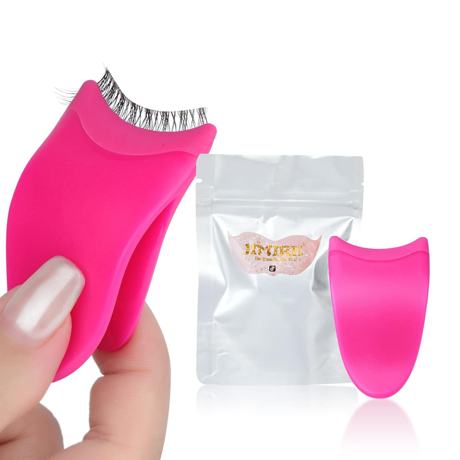 False Eyelashes Applicator Tool Lashes Clip for Beginners Easy to Apply Eyelashe