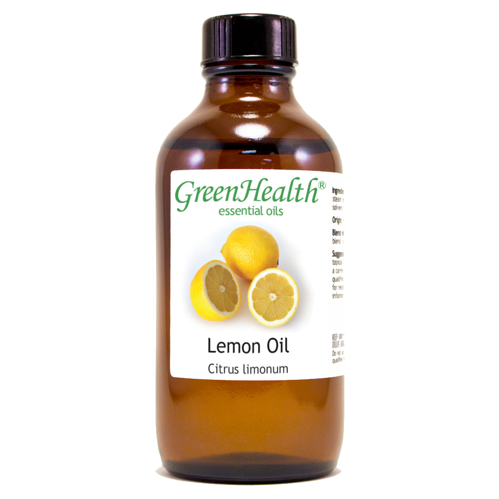 4 fl oz Lemon Essential Oil (100% Pure & Natural) – GreenHealth