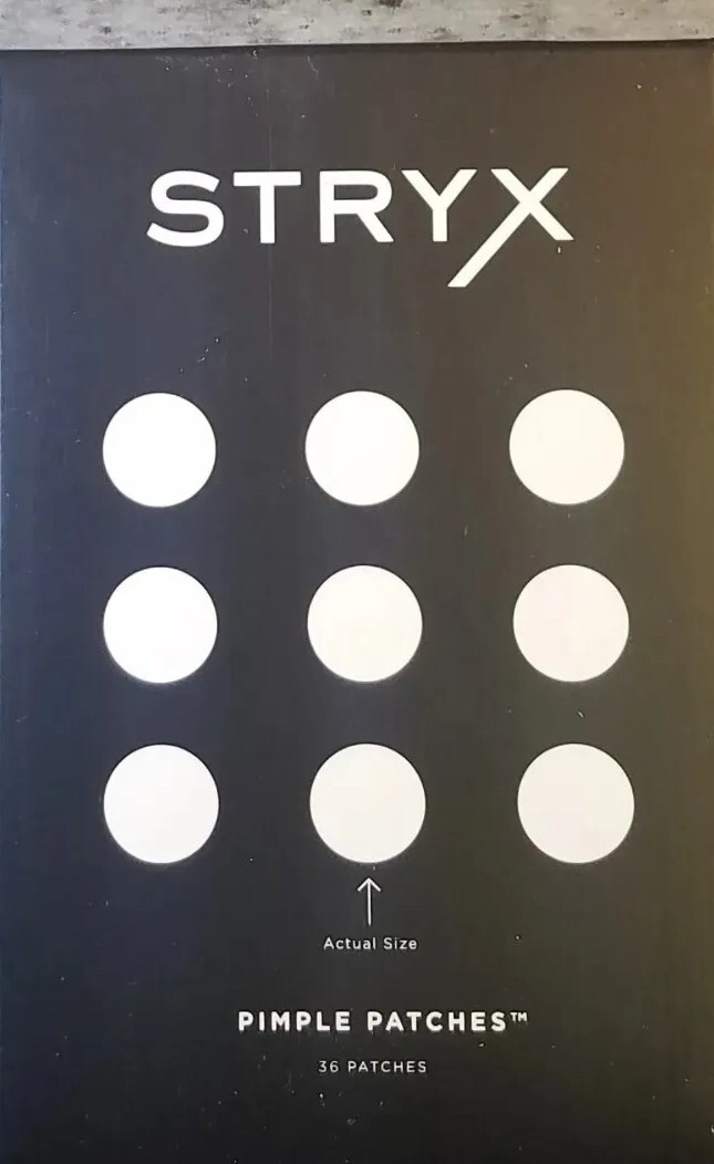 Stryx Pimple Patches 36 Patches Per Pack Expiration 05/2025