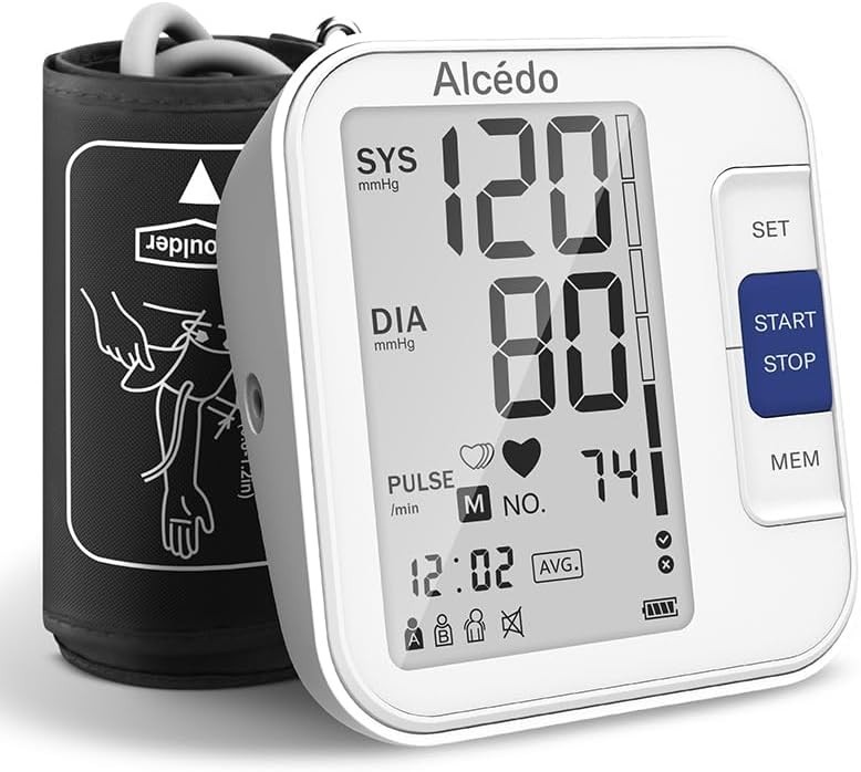 Large Screen Blood Pressure Monitor for Home Use – Accurate & Reliable Tracking