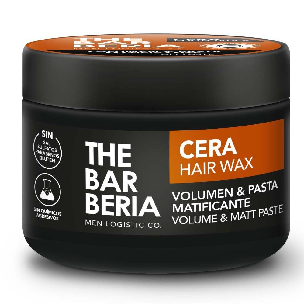 The Barberia Volume & Matte Paste Hair Wax, 2.4 fl oz Hair, beard & mustache