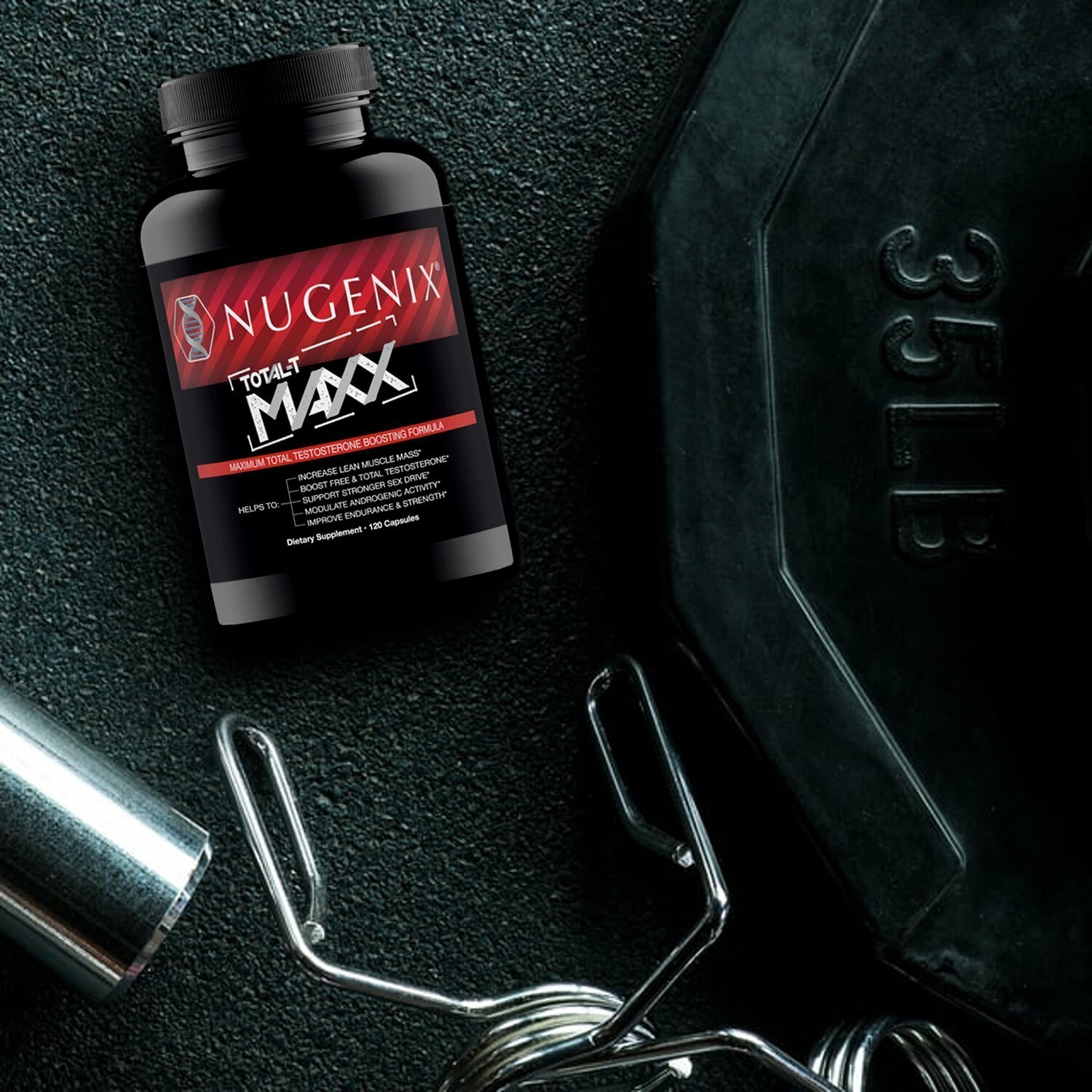 2 PACK Nugenix Total-T Maxx – Maximum Total Testosterone Booster for Men NEW
