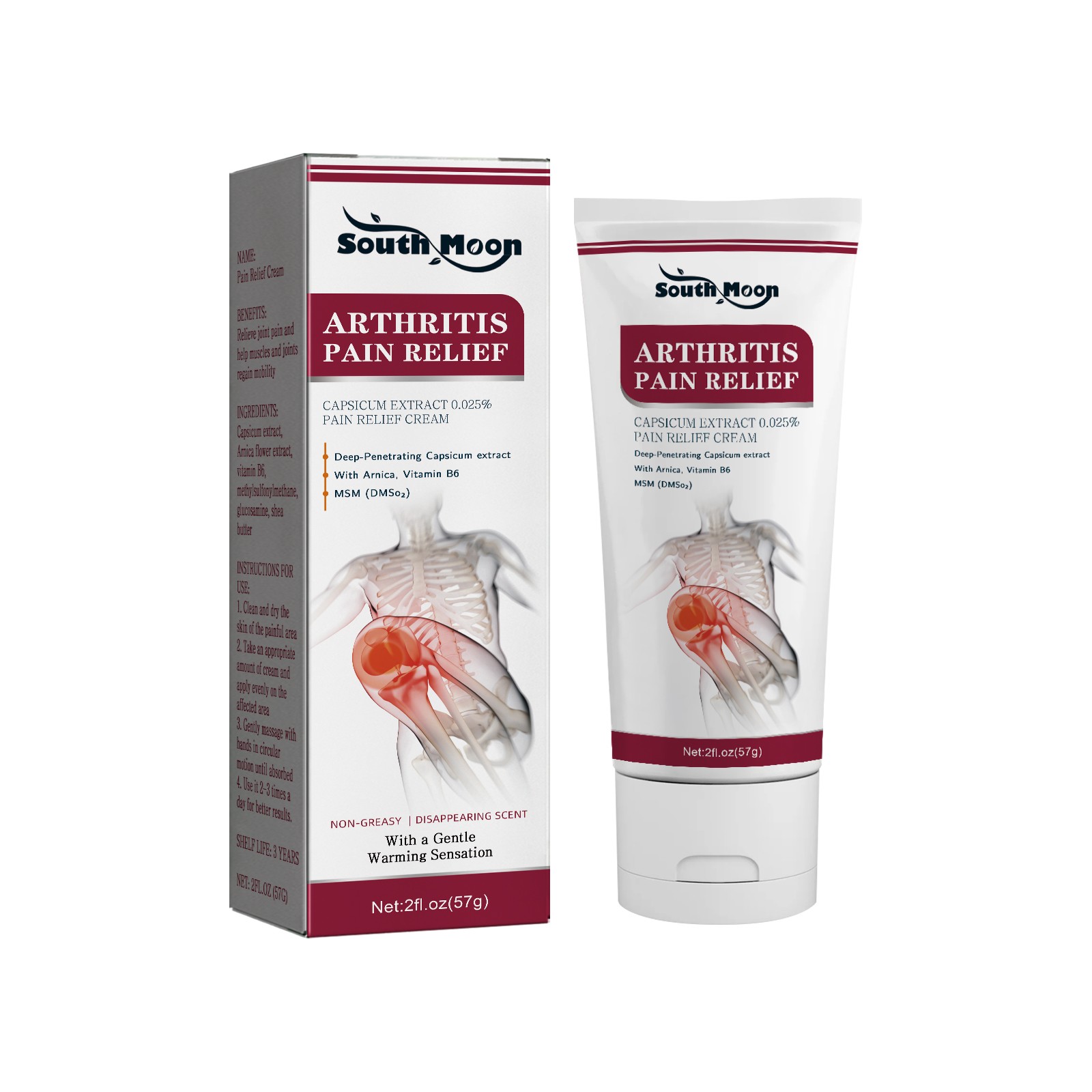 Pain Relief Cream, Relieve Joints Knees Cervical Vertebra Hands And Feet Sorenes