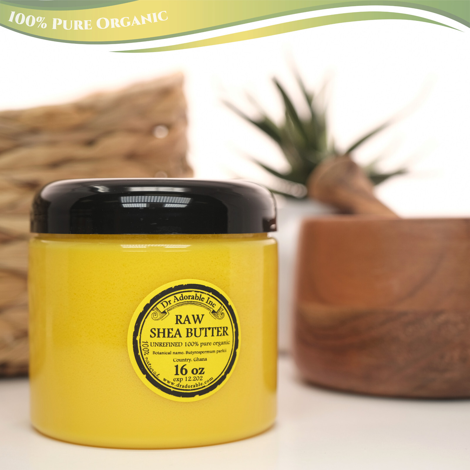 Premium Shea Butter 100 % Pure Organic Natural Raw Grade A Yellow You Pick Size