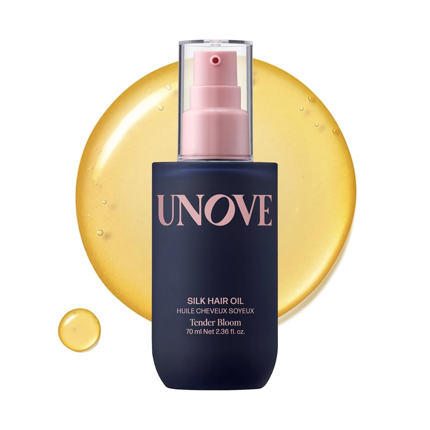 UNOVE Silk Oil Essence Hair Serum Nourishing Hair Oil for Dry, Frizzy Hair 70ml