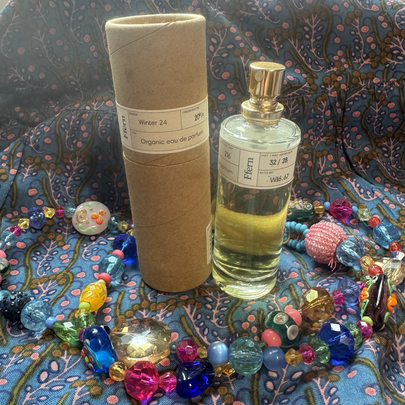 Ffern Winter 24 Organic Eau de Parfum 1 oz – Limited Edition Bottle #356 USED