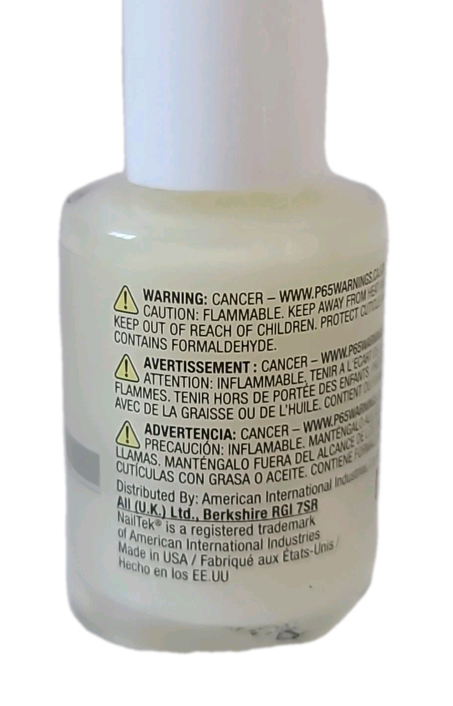 ( LOT OF 6 ) Nail Tek #4 Ridge Filler 0.5 fl oz / 15 mL For WEAK, DAMAGED NAILS