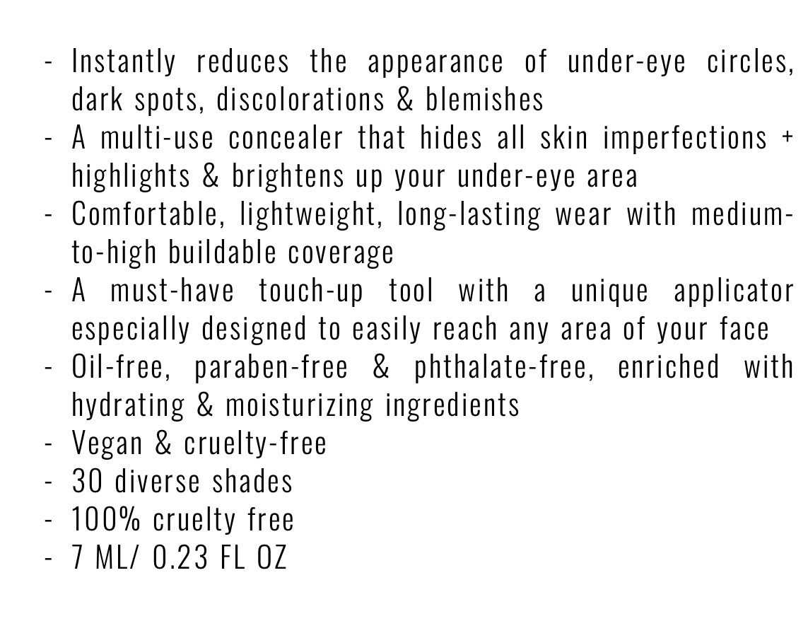 IL Makiage “Fck I’m Flawless Multi Use Perfecting Concealer 08- 0.23 oz