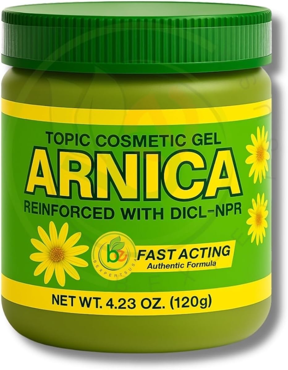 Arnica Flores Gel – 4.23 oz – Natural Concentrated Topical Gel