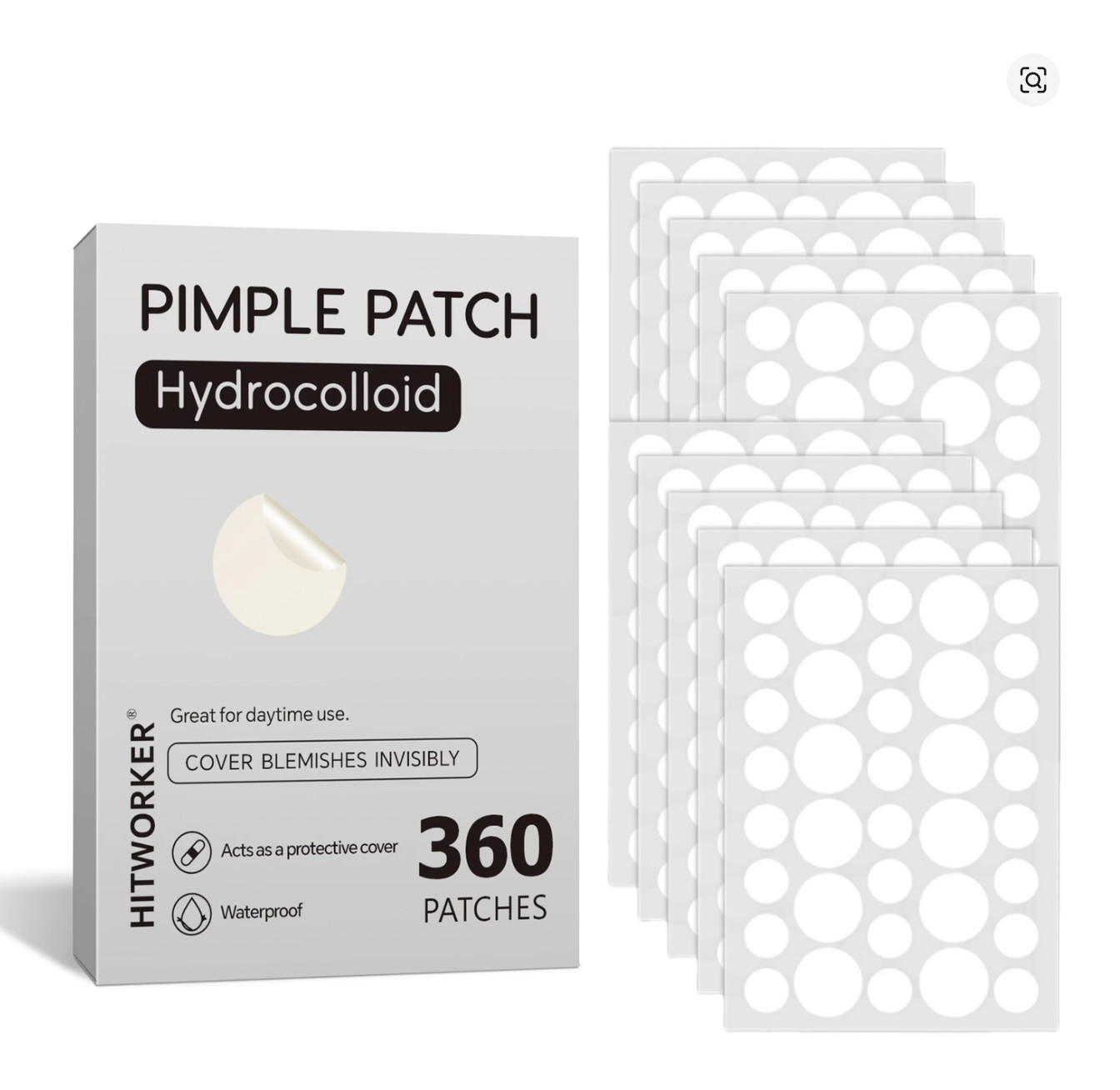 360pcs Face Acne Patch Invisible Skin Care Pimple Acne Patches Anti-inflammatory