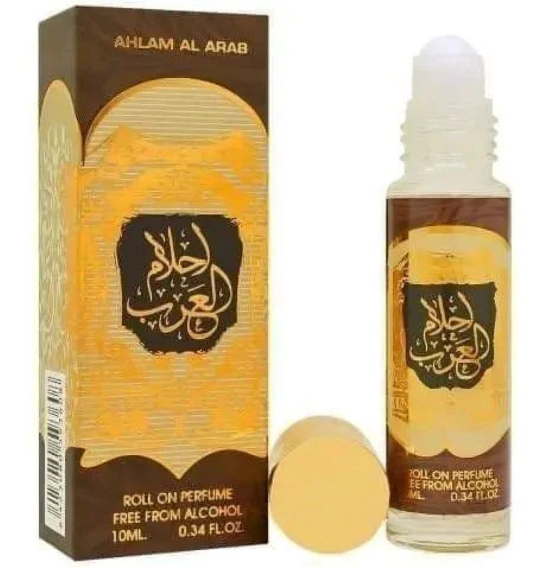 Ahlam Al Arab – 50 ml EDP Spray-Perfume Oil 10ml (.34 oz) by Ard Al Zaafaran