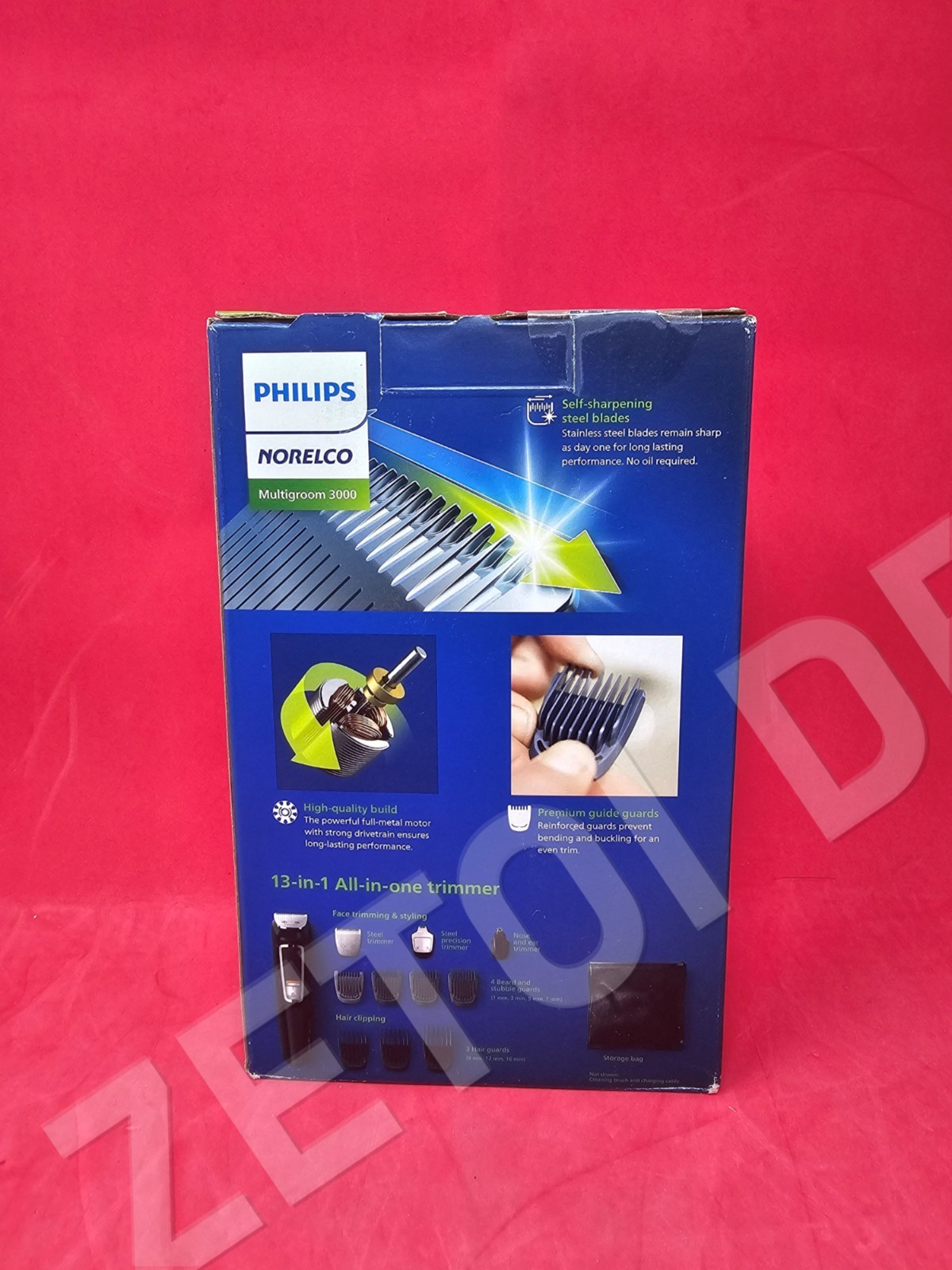 **BRAND NEW**Philips Norelco MG3740/40 MultiGroomer Series 3000 Trimmer 13 in 1