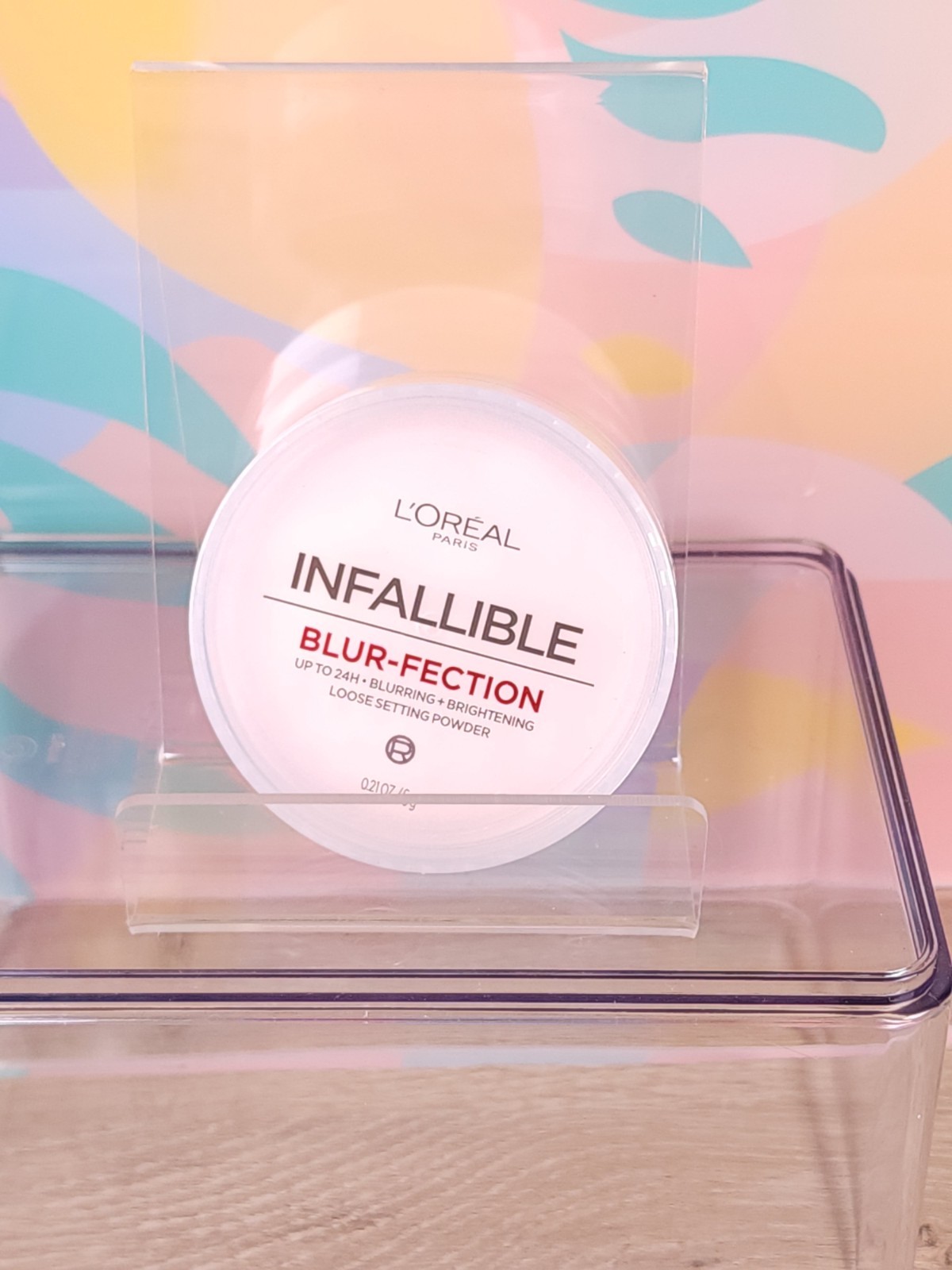 L’Oréal Infallible Blur-Fection Loose Setting Powder 10 Light Pink NEW