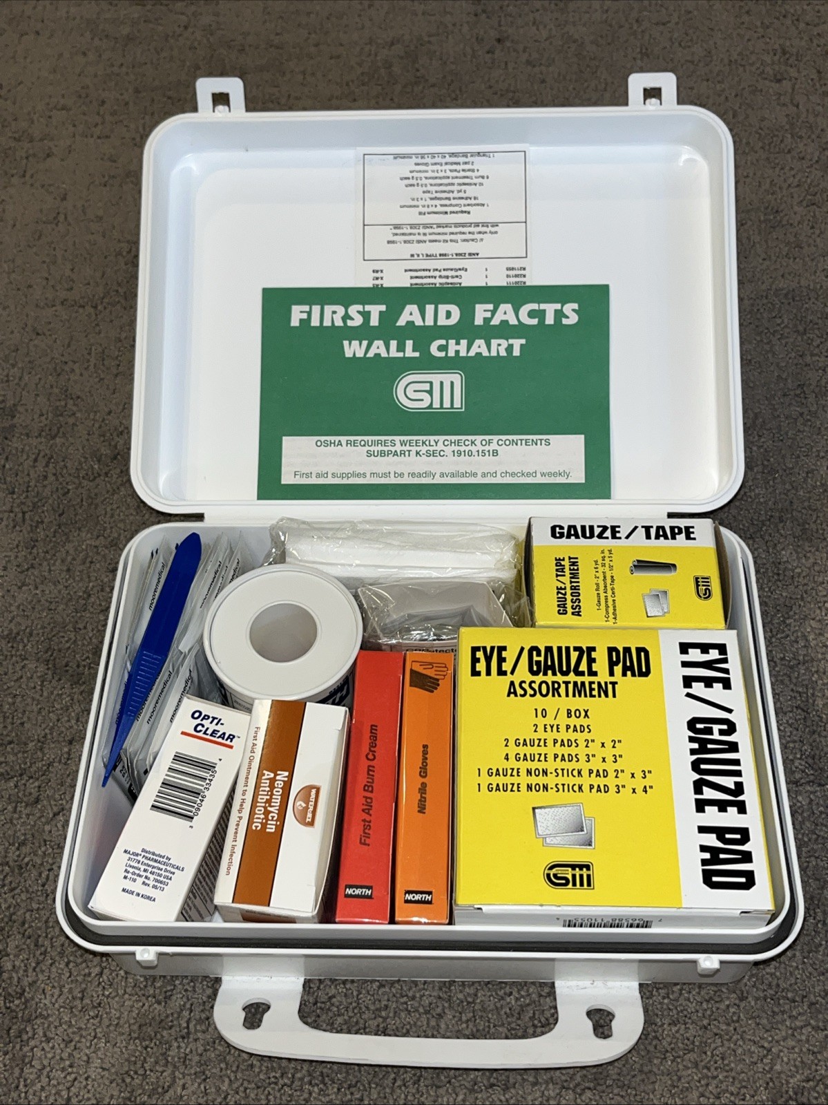 First Aid Only 224-U OSHA First Aid Kit for 25 Ppl (1-Kt) New Never Used