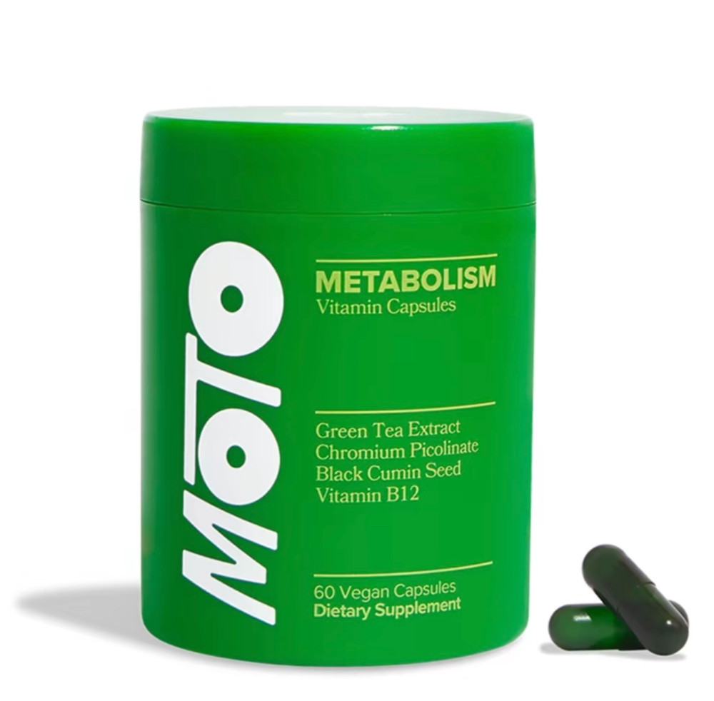 O Positiv Moto Women’s Metabolism Support Energy&Curb Craving Vegan 60 Cap NEW