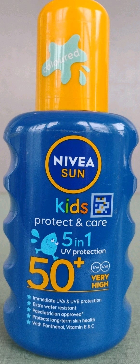 Nivea Sun Kids Protect & Care Spray SPF50+ 200ml 6.7oz Exp 01/2027