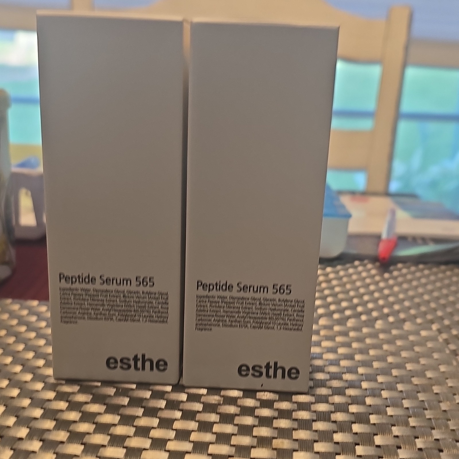 esthe Peptide Serum 565 Anti-Aging Face Serum 30ml, 2 Boxes Peptide/Niacinamide