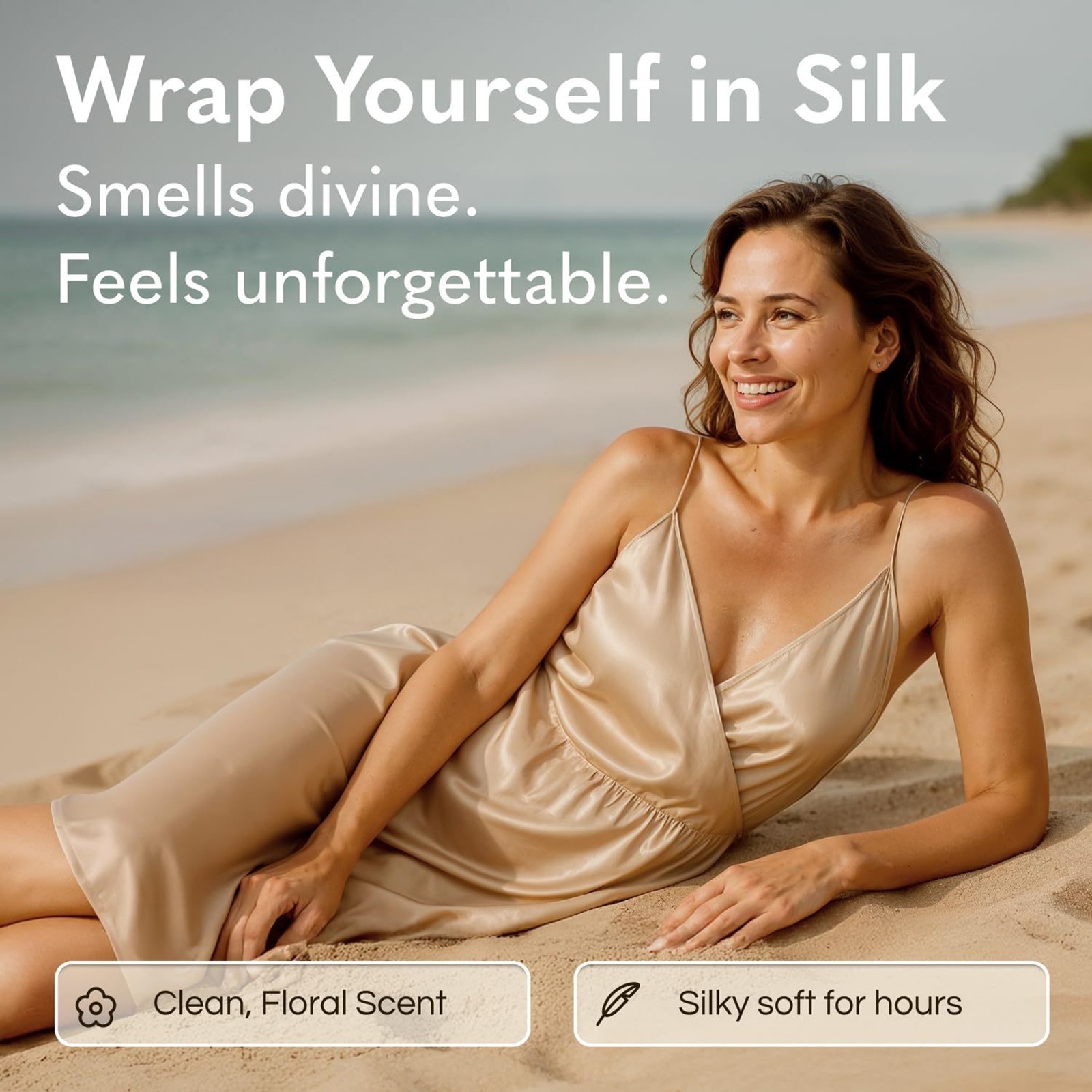 1-3Pcs GODA Silk Body Oil, Silk Body Oil, Bath & Shower Oil Smooth Skin US