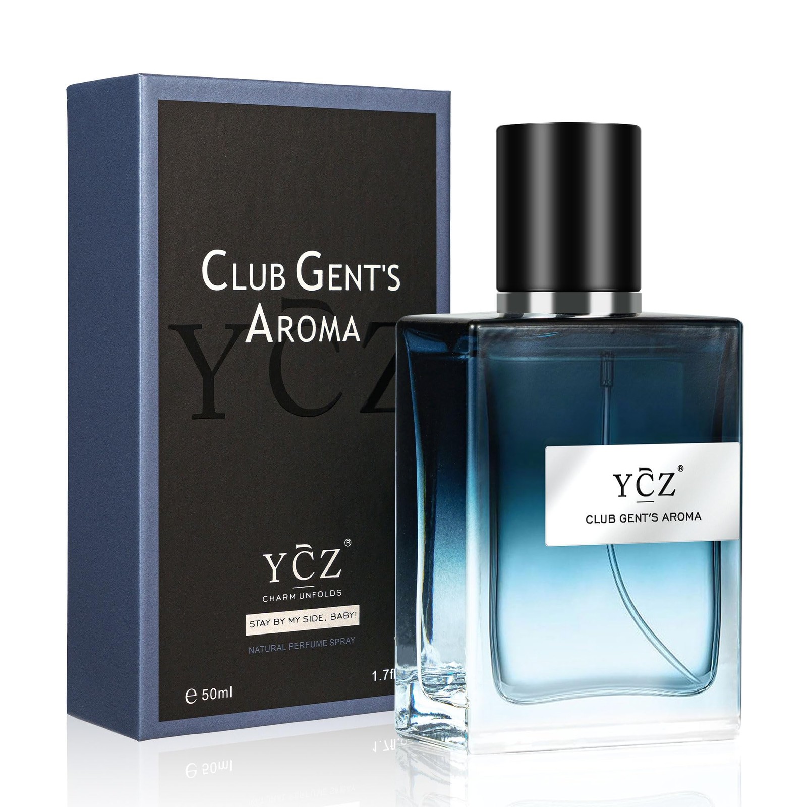 Ycz Club Perfume for Men, 1.7oz Cologne For 1.7 Fl Oz (Pack of 1)