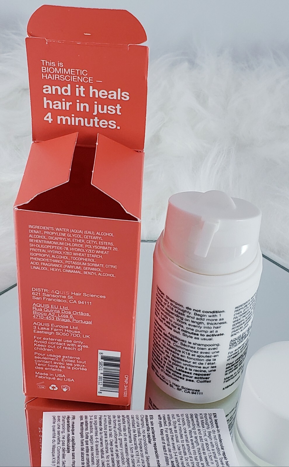 K18 Leave-In Molecular Repair Hair Mask 1.7 fl oz RP $75 💯Authentic 🔎 PICTURES