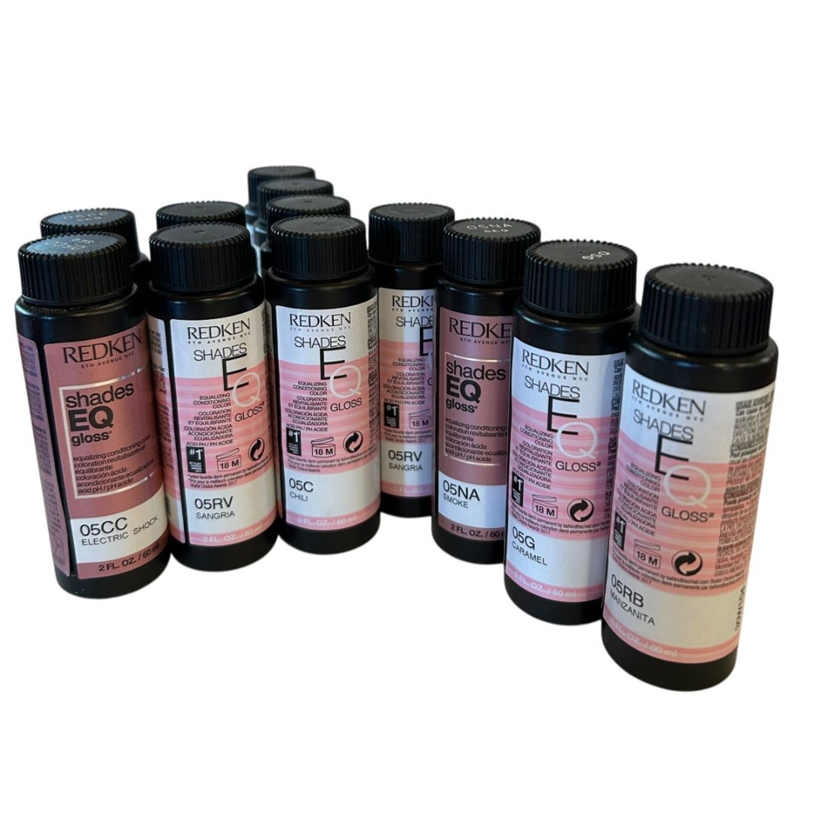 Lot of 129 Redken Shades EQ Liquid Hair Color Assorted New