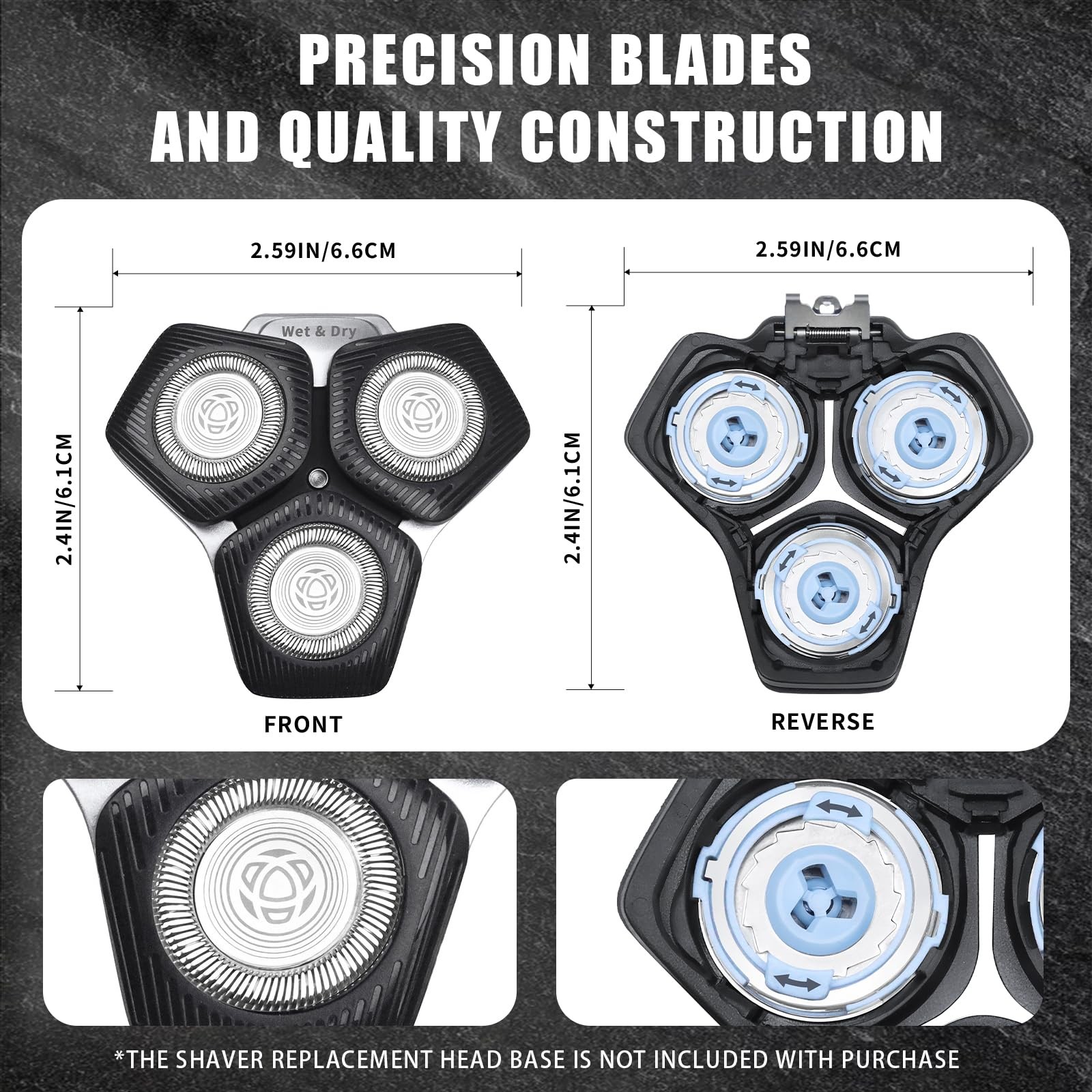 SH71/50 Shaving Heads Compatible with Phili*s Shavers Series S5000 S5XXX,S700…