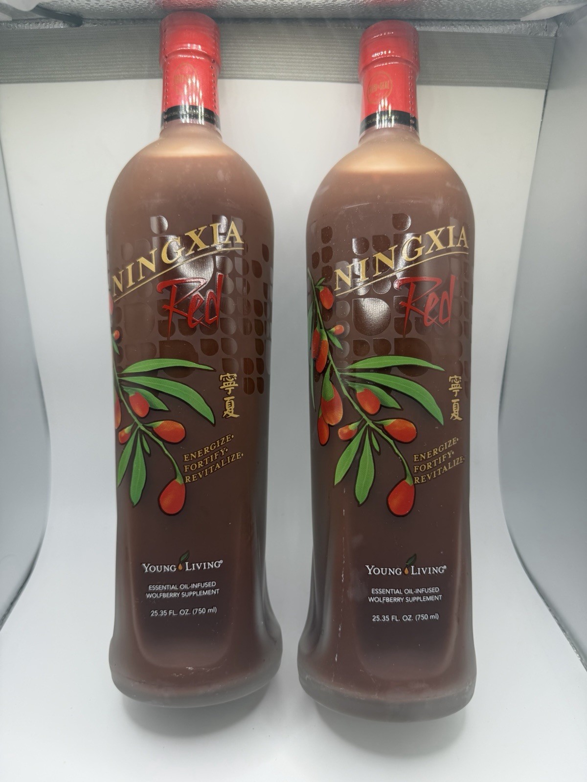 NingXia Red Essential Oil Infused Wolfberry Supp. Sealed. EXP 12/25. Pack Of 2.