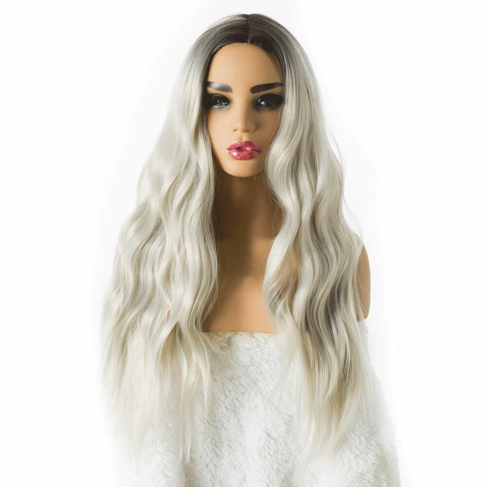 FORFEELS 66CM LONG PLATINUM WIG 26″ WAVY BRAND NEW #6