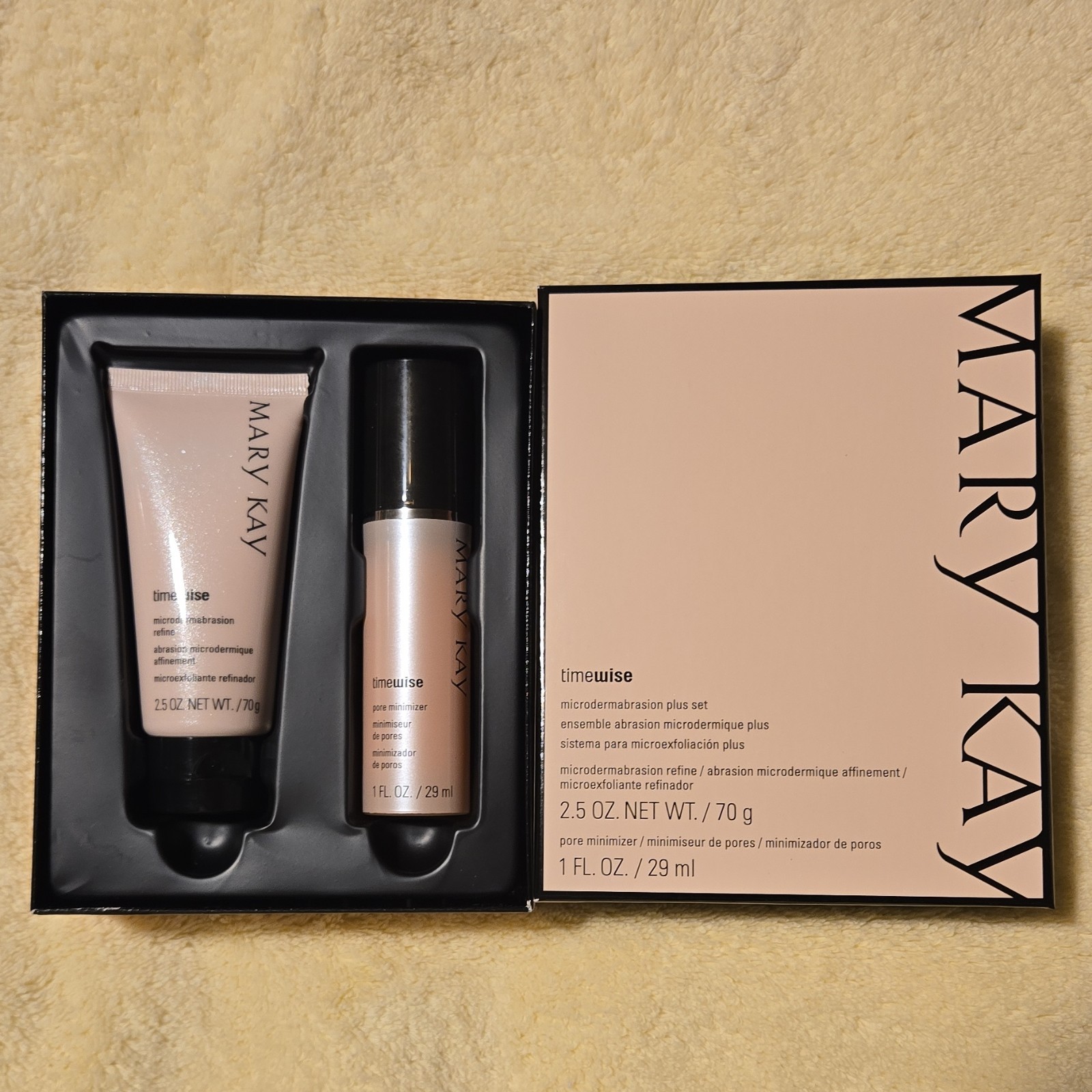 Mary Kay TimeWise Microdermabrasion + Pore Minimizer Set 2.5 oz/1 fl oz- 2 Sets