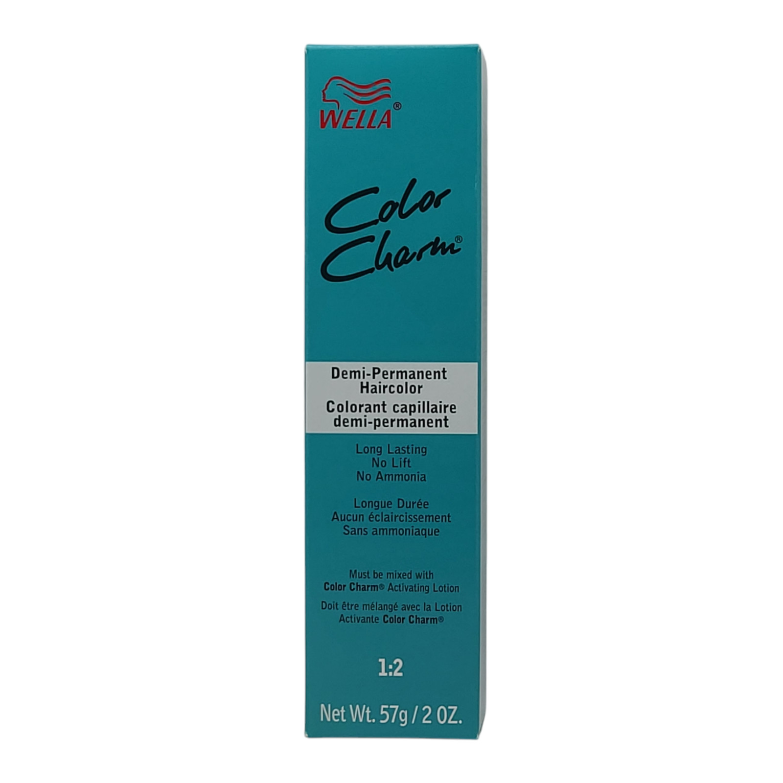 6 Pack Wella Color Charm Permanent Gel Hair Color 6RV 6/45 Fiery Red – 2 oz