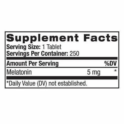 Natrol Melatonin 5 Mg Fast Dissolve 250 Strawberry Tablets EXP 11/27