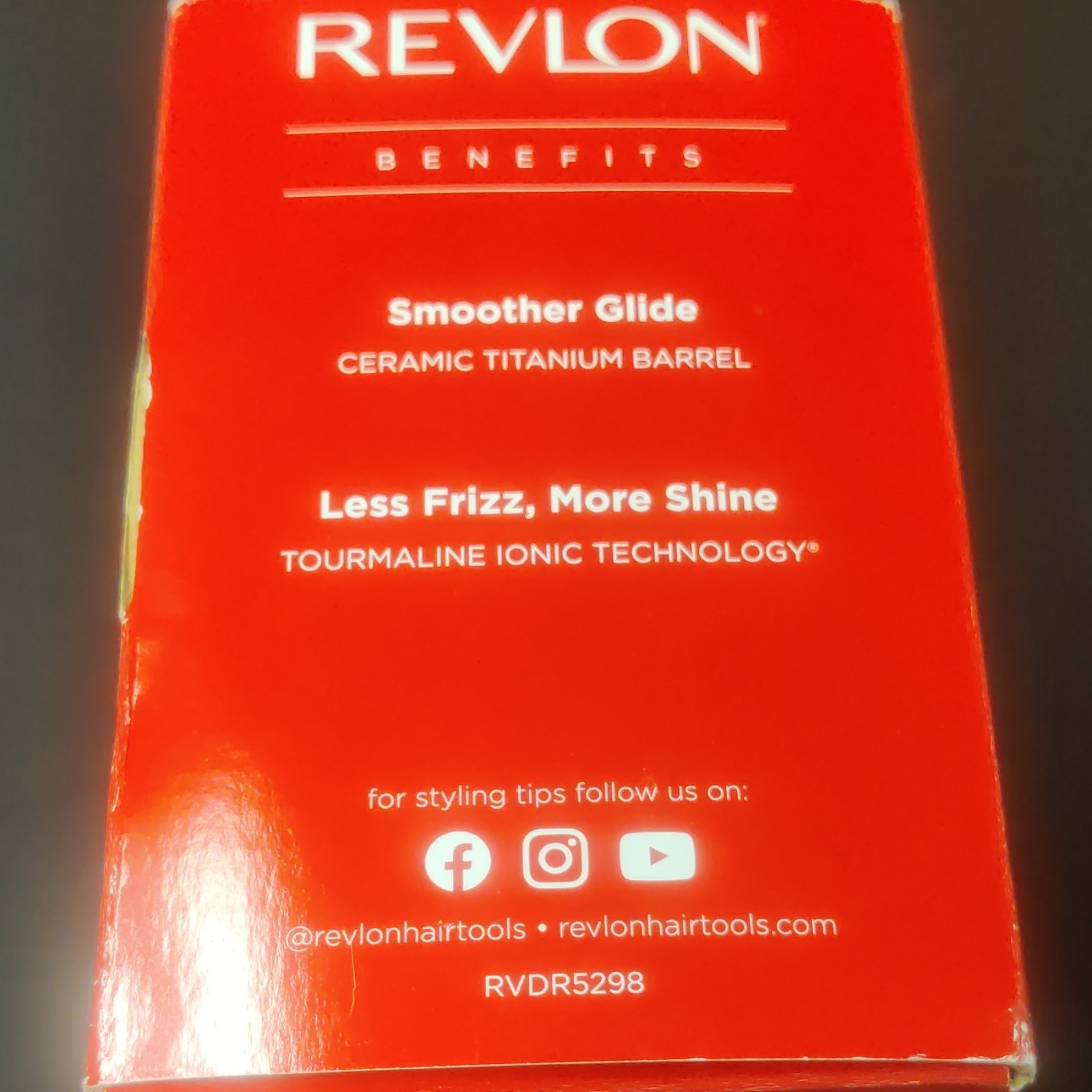 Revlon One-Step Volumizer PLUS 2.4in Ionic 4-Heat Hair Dryer Brush RVDR5298