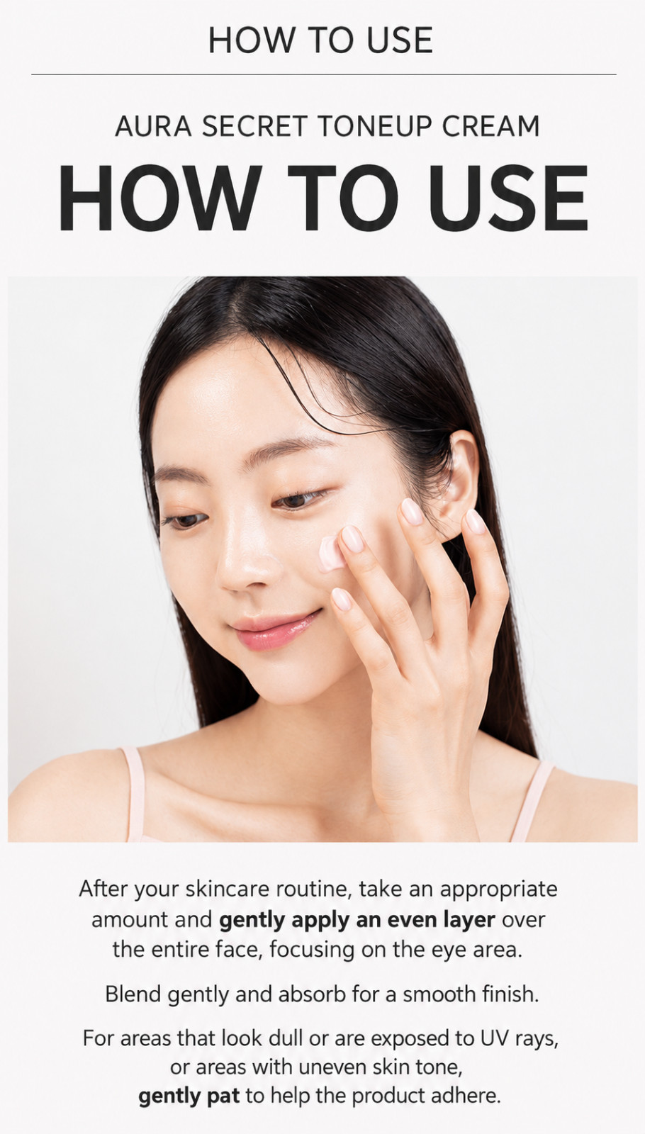 AHC AURA SECRET TONE UP CREAM SPF30 PA++ 50g