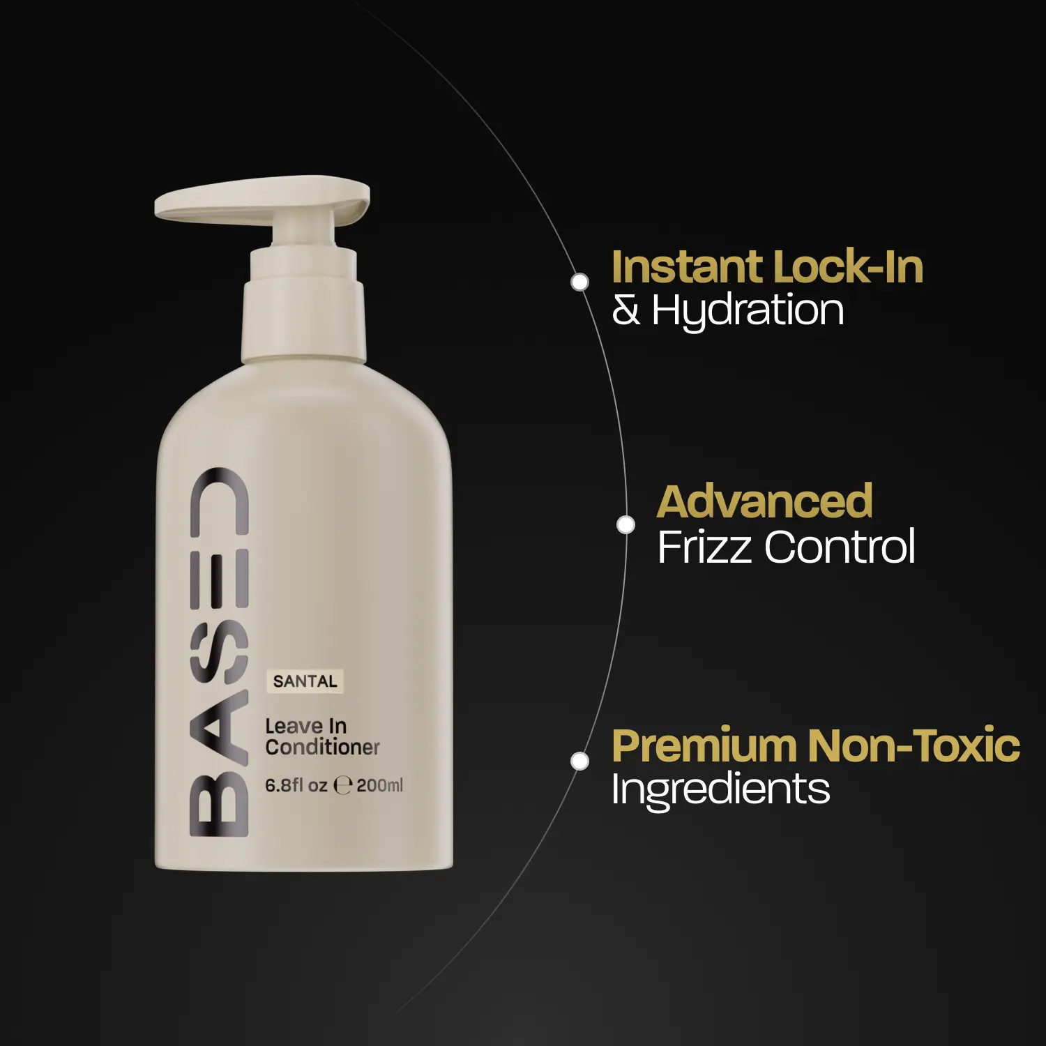 BASED Leave-in Conditioner – Instant Hydration & Anti-Frizz for All Hair Types