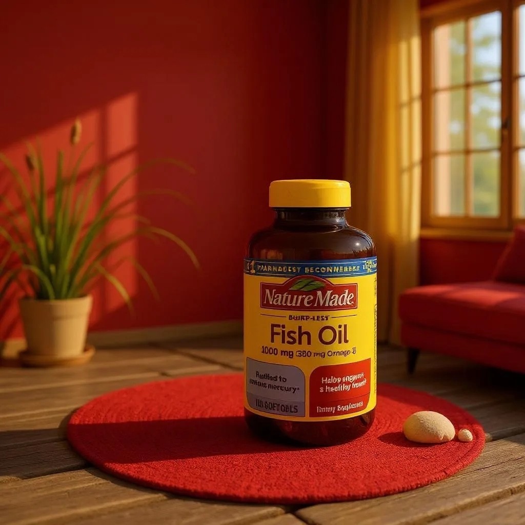 Nature Made Burp-Less Fish Oil 1000mg 150 Softgels Omega-3 EPA DHA (EXP 07/2026)