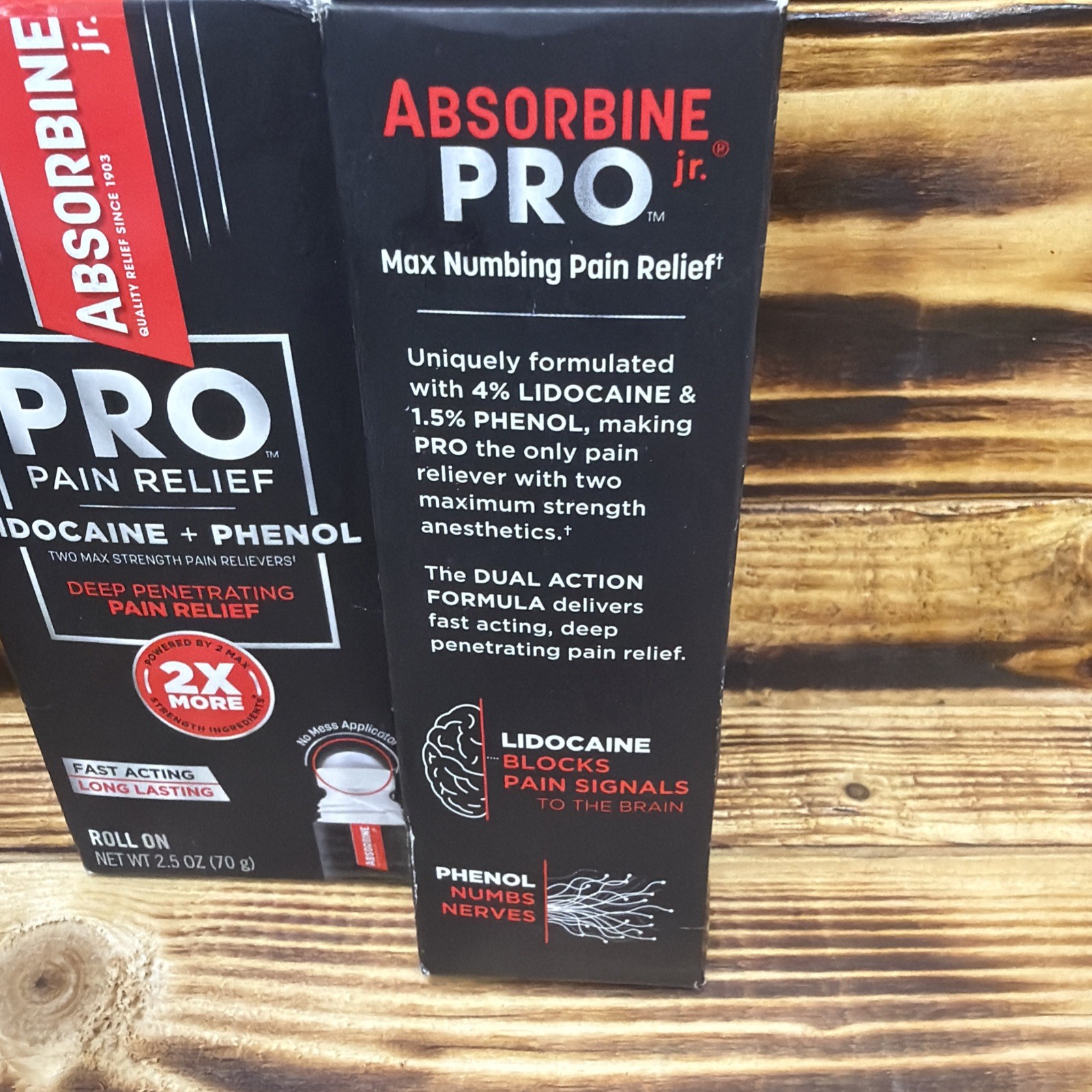 Pro Pain Relieving Roll On 2.5 Oz x2 Exp 1/27