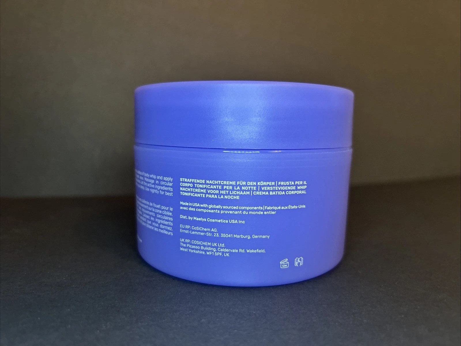 Maelys GET-DREAMY Overnight Toning Body Whip 6.8 Fl Oz/ 200 Ml – SEALED MSRP $54