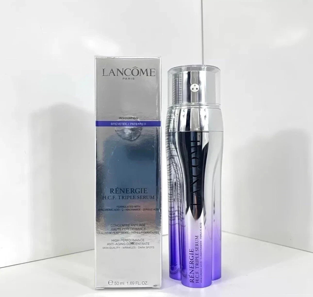 Lancome Renergie 1.7oz /50mL H.C.F Triple Serum ANTI-AGING Sealed