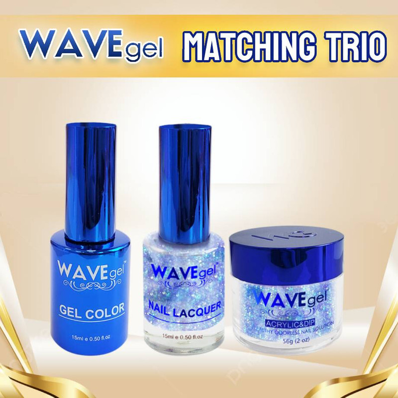 WAVEGEL ROYAL COLLECTION TRIO Gel & Nail Polish & Dipping Powder (WR#1-120)