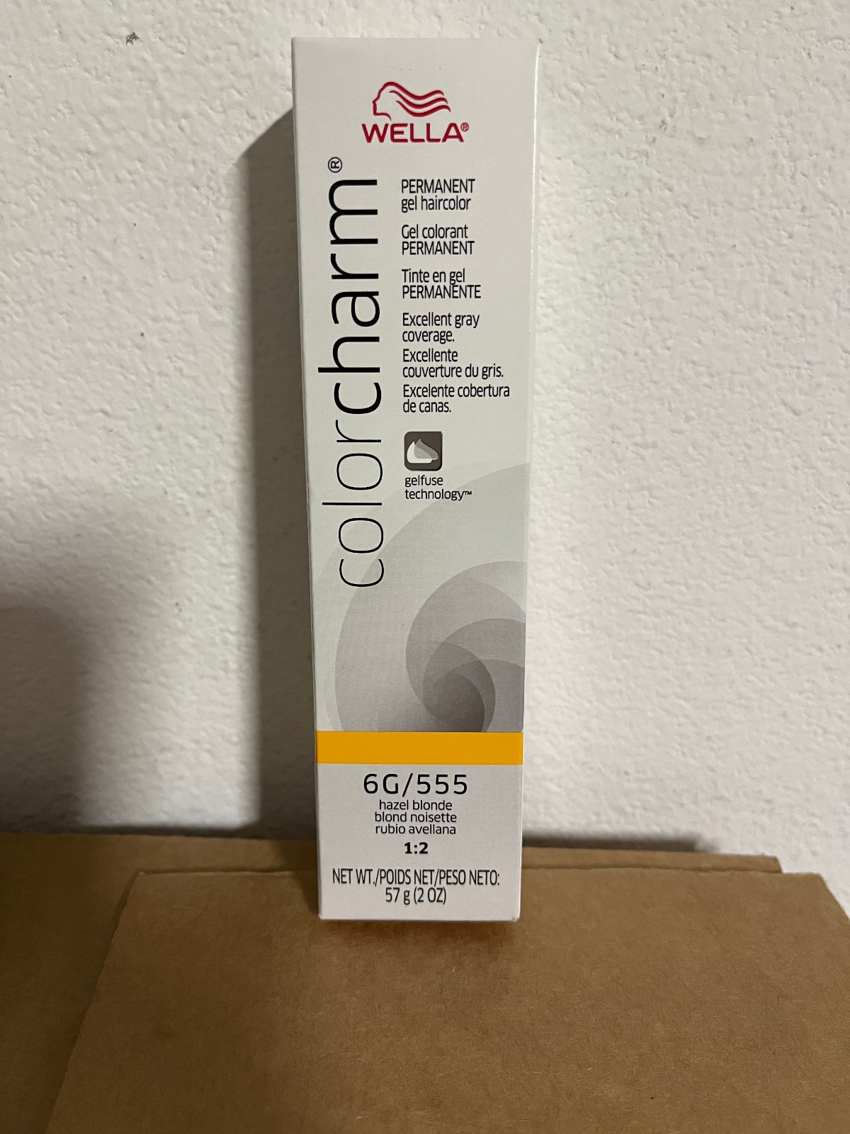Wella Colorcharm Permanent Gel Haircolor – 6G / 555 Hazel Blonde 2oz (6 Pack)