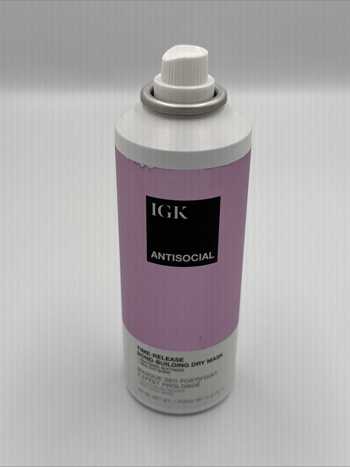 IGK Antisocial Hair Mask – Time Release Bond Building – Full Size 5 oz. – New