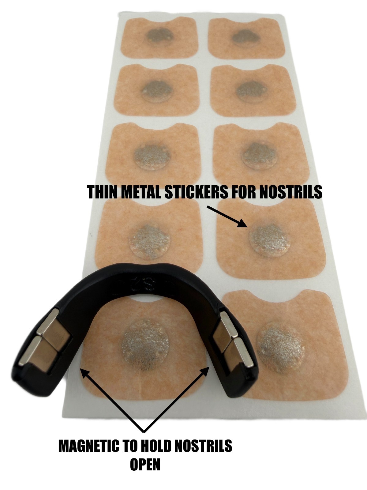 Premium TH&B Nostril Openers – 30 Days, 8-Hour Adhesive, Allergy & Sleep Support
