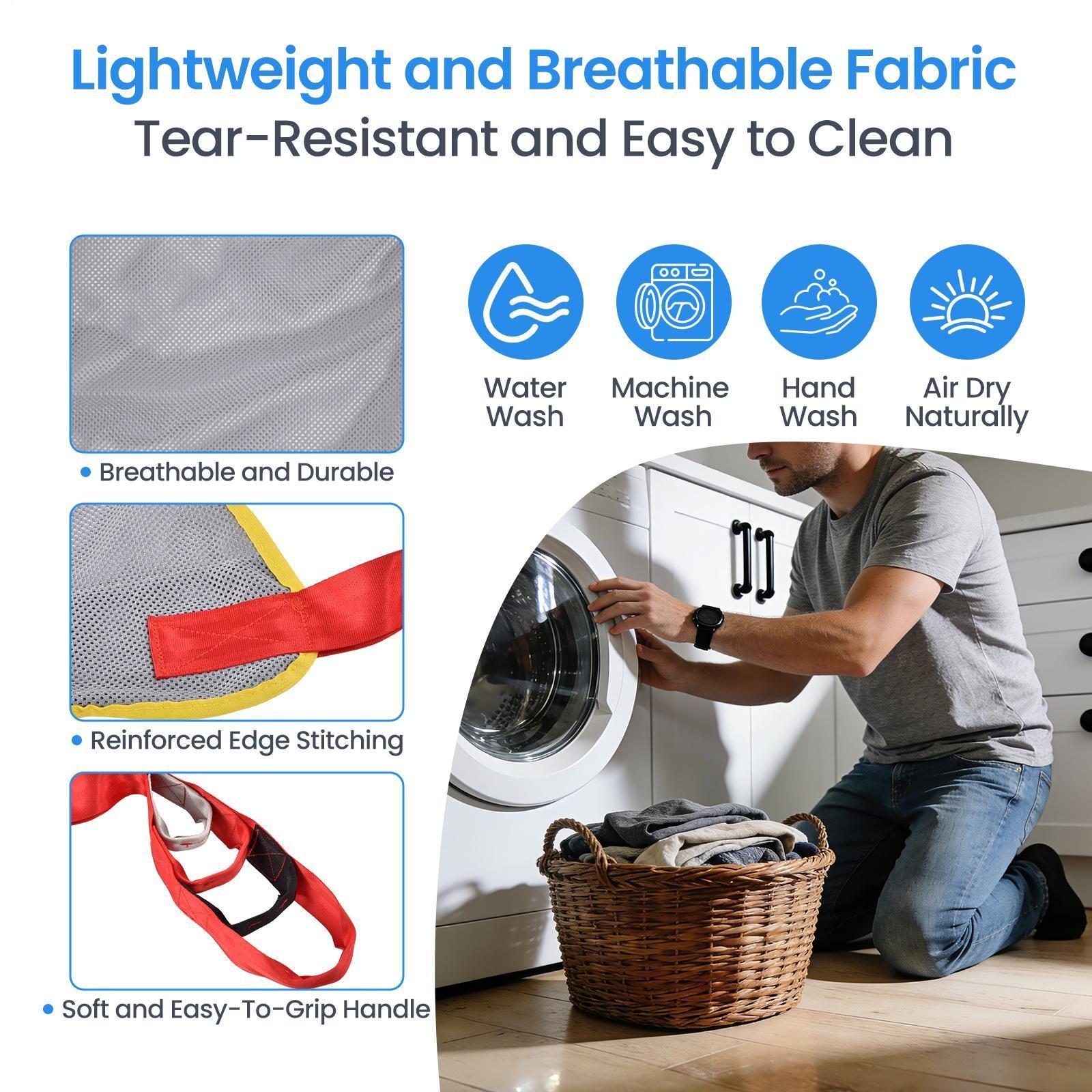 Patient Lift Electric Foldable Hydraulic Body Transfer for Home Use Heavy-Duty