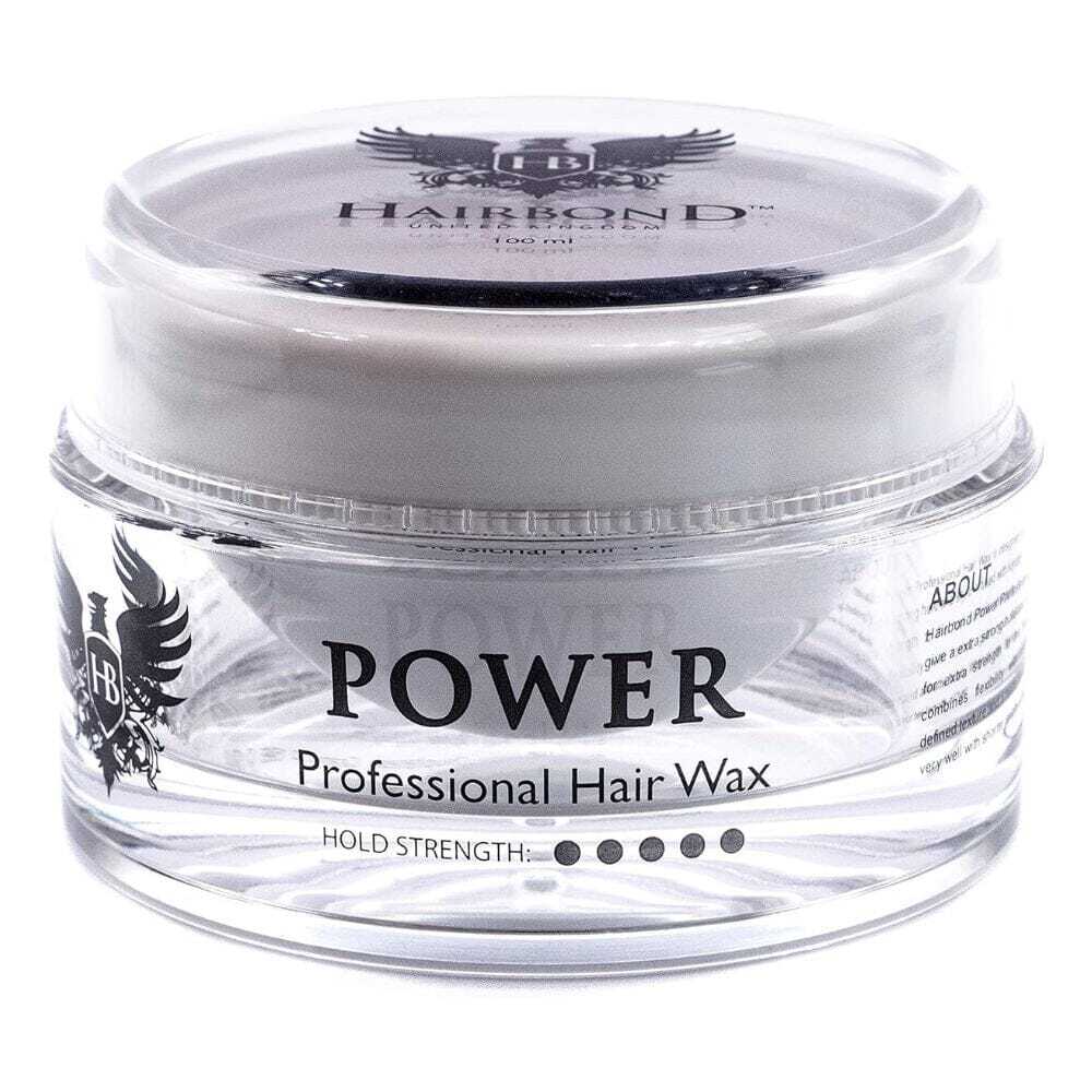 Hairbond United Kingdom Power Professional Hair Wax 100ml BRAND NEW