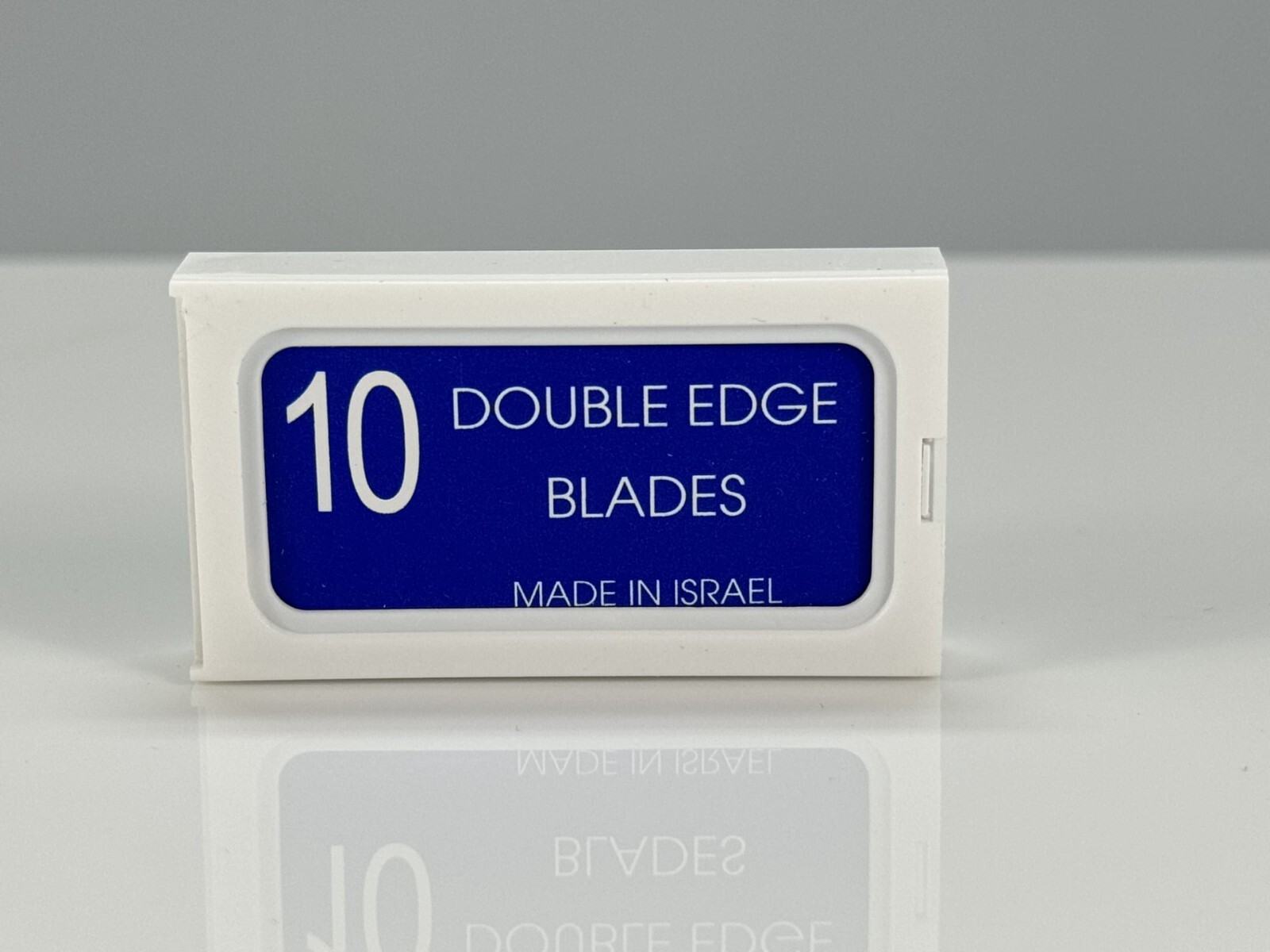 Crystal Platinum Coated Double Edge Safety Razor Shaving Blades Made in Israel
