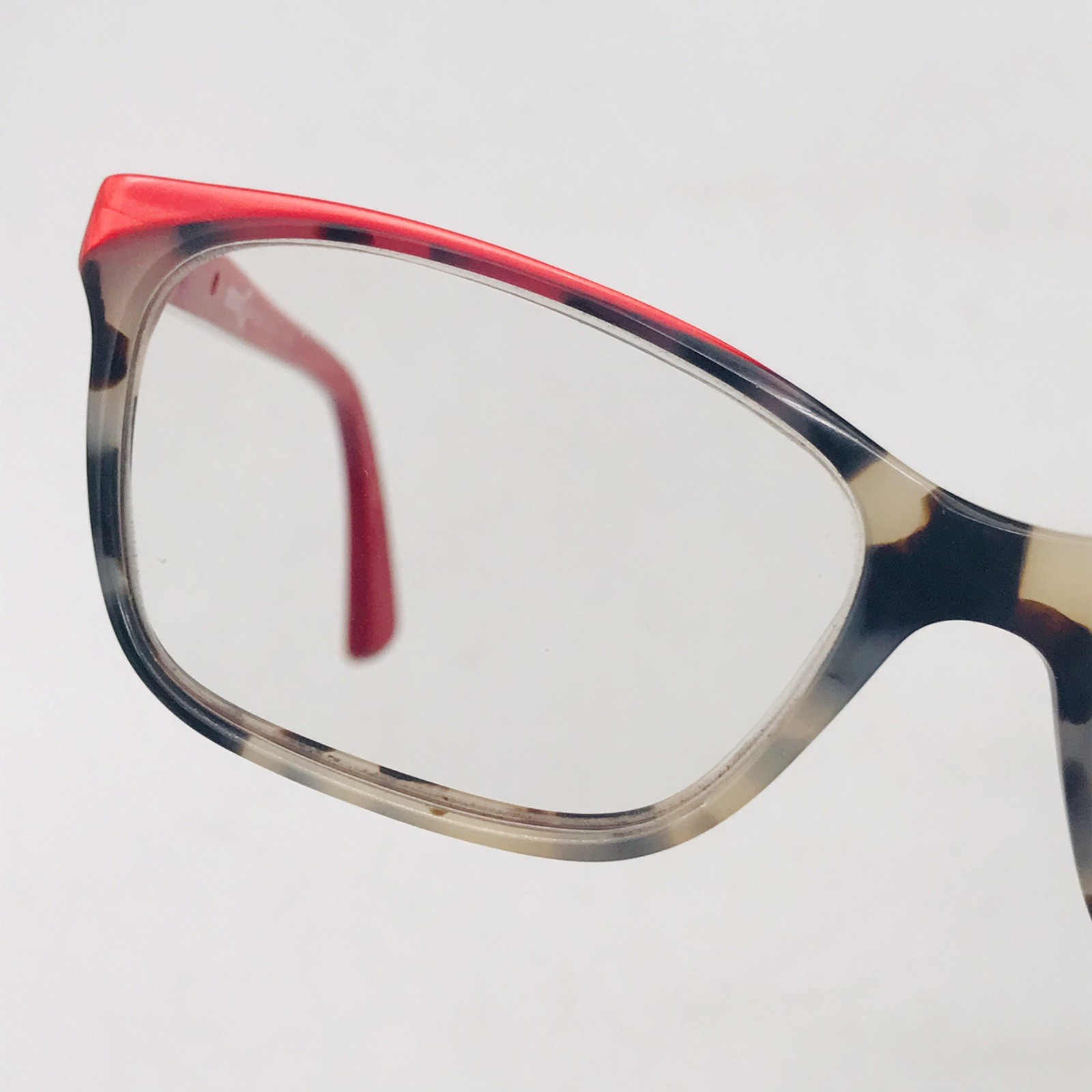 ETNIA O Barcelona Eyeglasses Nimes 15 HVRD 152-16-135 Red & Brown Tortoise Spain