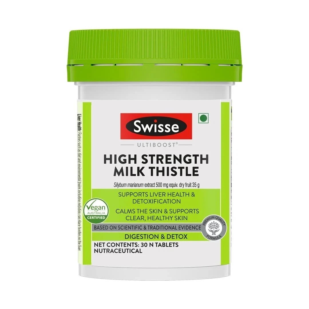 Swisse High Strength Milk Thistle with 500mg – 30 Tablets